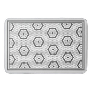 Tapis De Bain Motif de tuile Hex Tile Hexagon Penny