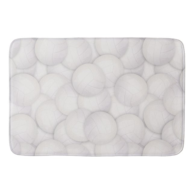 Tapis De Bain Motif de volley-ball (Devant)