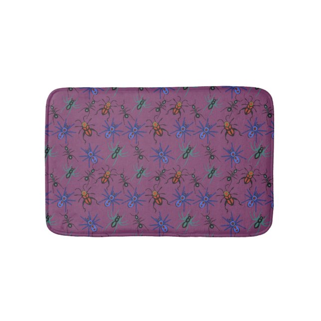 Tapis De Bain Motif des araignées (Devant)