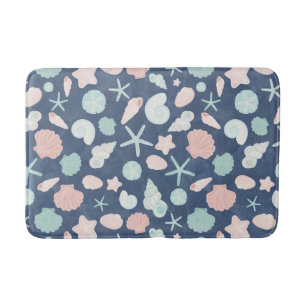 Tapis De Bain motif des coquillages