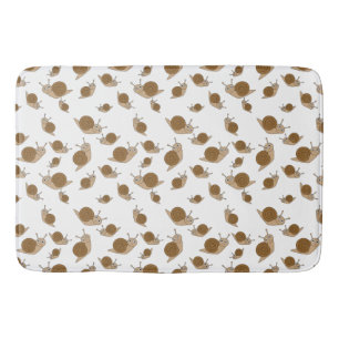 Tapis De Bain Motif d'escargot