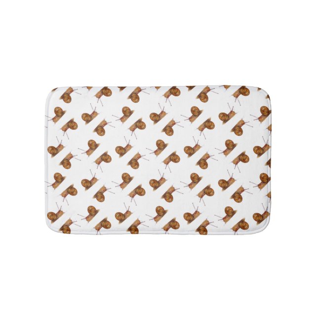 Tapis De Bain motif d'escargot Abstrait (Devant)
