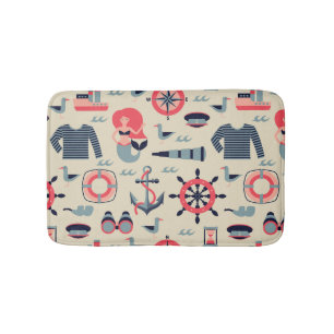 Tapis De Bain Motif d'espèce marine