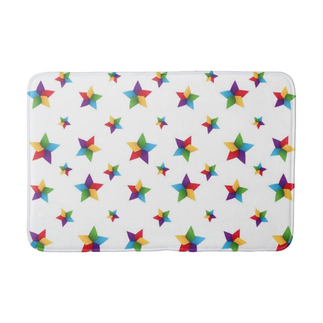 Tapis De Bain Motif d'étoiles (Devant)