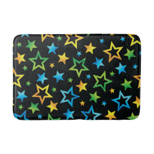 Tapis De Bain Motif d'étoiles