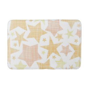 Tapis De Bain Motif d'étoiles