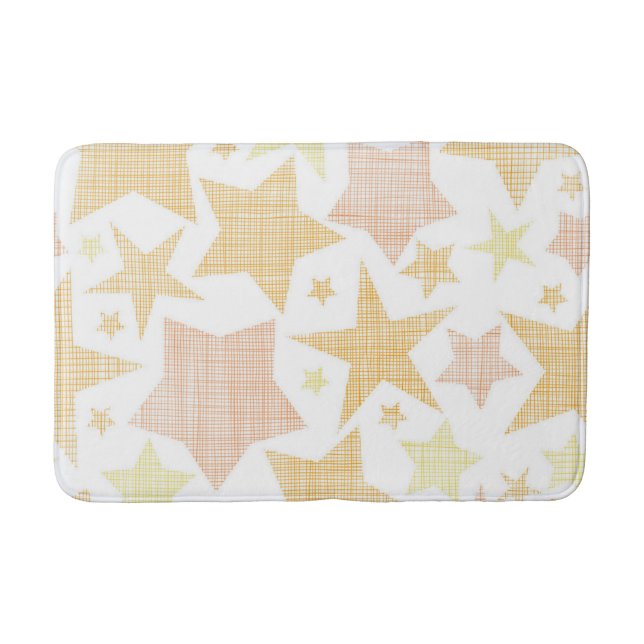 Tapis De Bain Motif d'étoiles (Devant)
