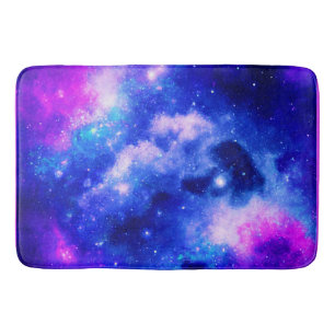 Tapis De Bain Motif d'exploration nébuleuse