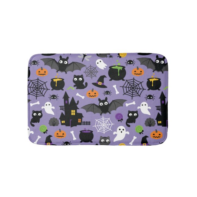 Tapis De Bain Motif d'Halloween (Devant)