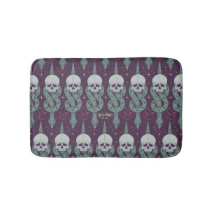 Tapis De Bain Motif d'icône géométrique de la Marque des Ténèbre