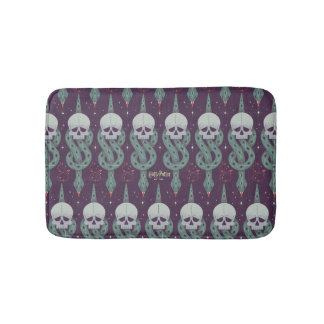 Tapis De Bain Motif d'icône géométrique de la Marque des Ténèbre