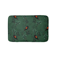 Motif d'oiseau-noir à ailes rouges