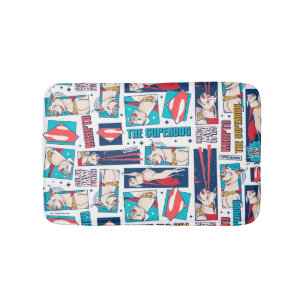Tapis De Bain Motif du panneau de dessin Krypto