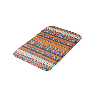 Tapis De Bain Motif du sud-ouest Boho Rustic