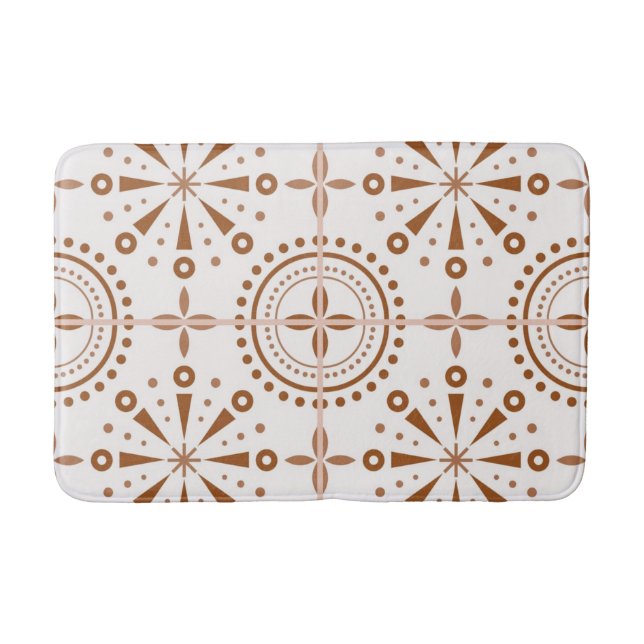 Tapis De Bain Motif en céramique (Devant)
