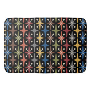 Tapis De Bain Motif en étoile du milieu du XXe siècle