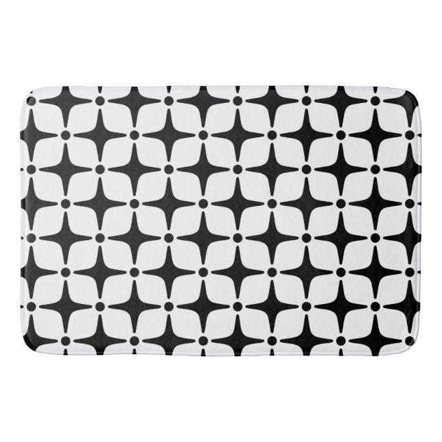 Tapis De Bain Motif en explosion d'étoiles (Devant)