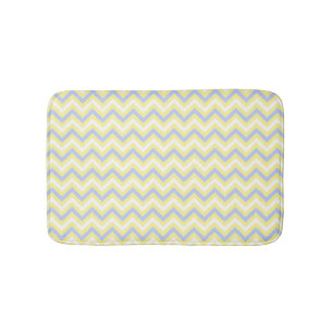 Tapis De Bain Motif en pastel de Chevron