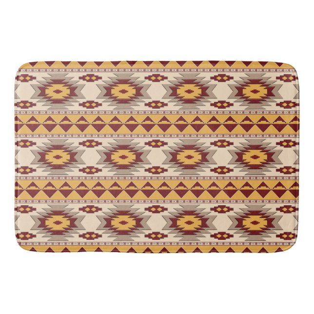 Tapis De Bain motif ethnique du sud-ouest (Devant)