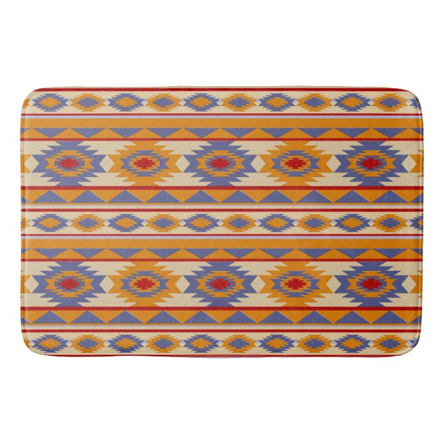 Tapis De Bain motif ethnique du sud-ouest (Devant)