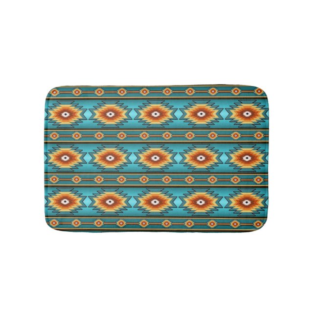 Tapis De Bain motif ethnique du sud-ouest (Devant)