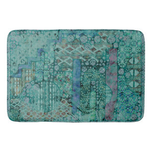 Tapis De Bain Motif Ethno Abstrait - Folklore Art 2
