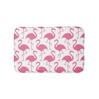 Tapis De Bain Motif Flamants Roses