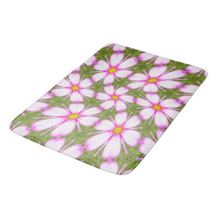 Tapis De Bain Motif Fleurs Cosmos