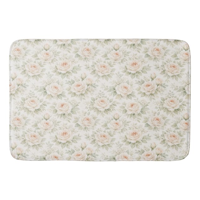 Tapis De Bain Motif floral de mariage (Devant)