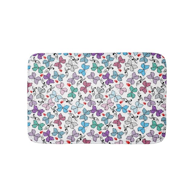 Tapis De Bain Motif floral de Valentine (Devant)