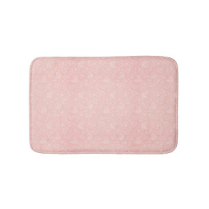 Tapis De Bain Motif floral décoratif