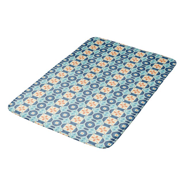 Tapis De Bain motif inspiré du Maroc (Angle)