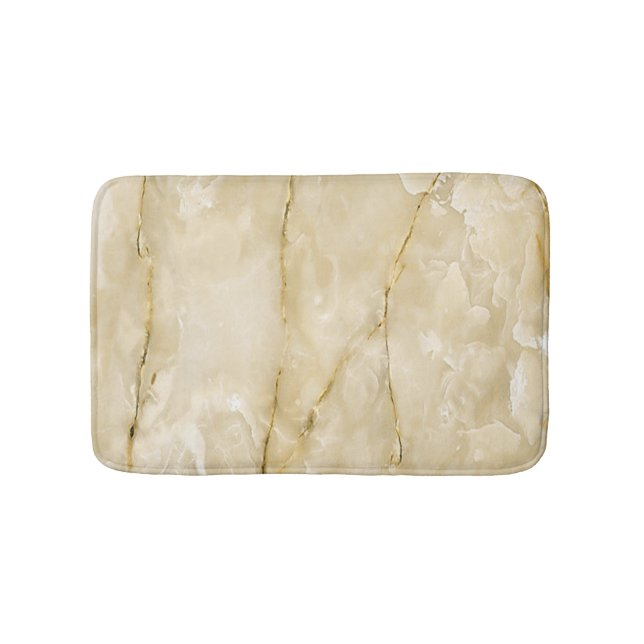 Tapis De Bain Motif Marbré Tendance (Devant)
