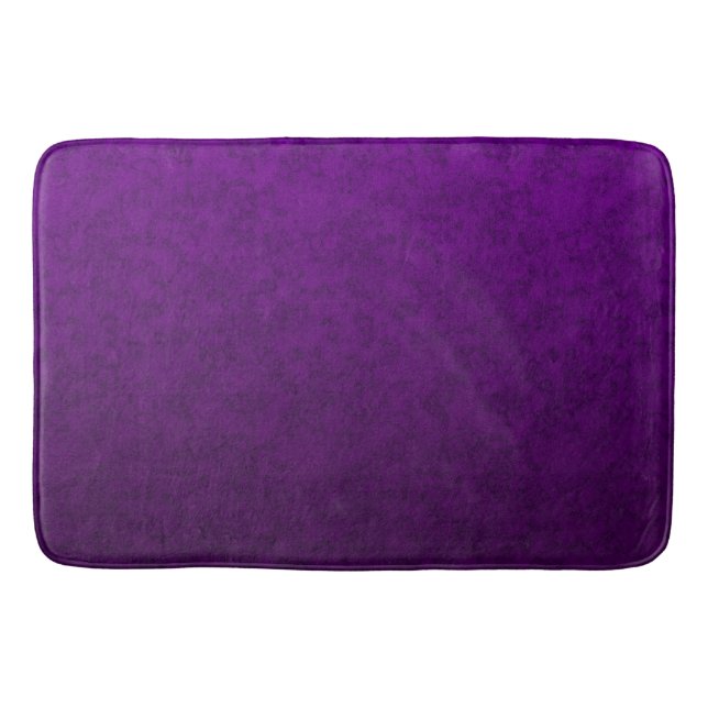 Tapis De Bain Motif marbré violet (Devant)