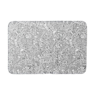 Tapis De Bain Motif Médicale de B&W