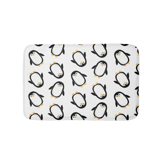 Tapis De Bain Motif mignon de pingouins (Devant)