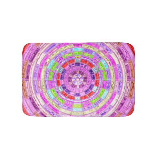Tapis De Bain Motif mosaïque Abstrait #2