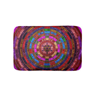 Tapis De Bain Motif mosaïque Abstrait #4