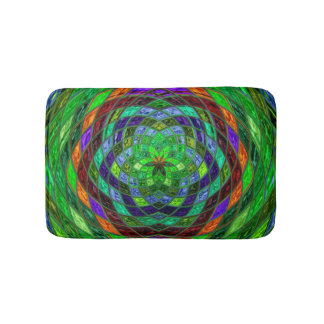 Tapis De Bain Motif mosaïque Abstrait #8