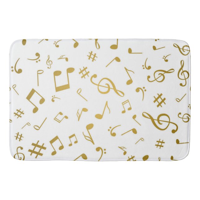 Tapis De Bain Motif musical (Devant)