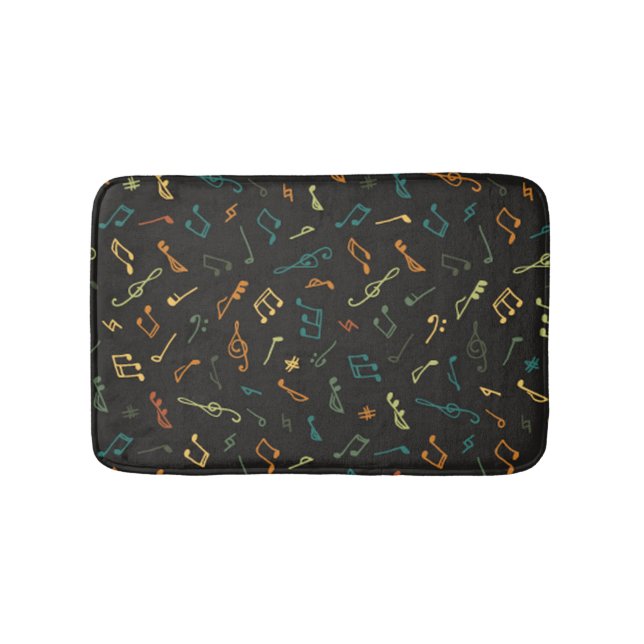 Tapis De Bain Motif musical (Devant)