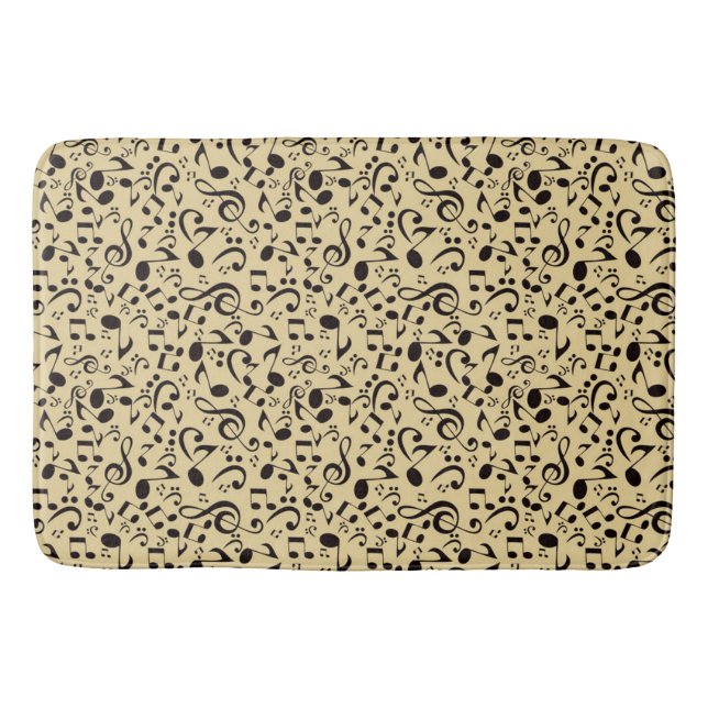 Tapis De Bain Motif musical (Devant)