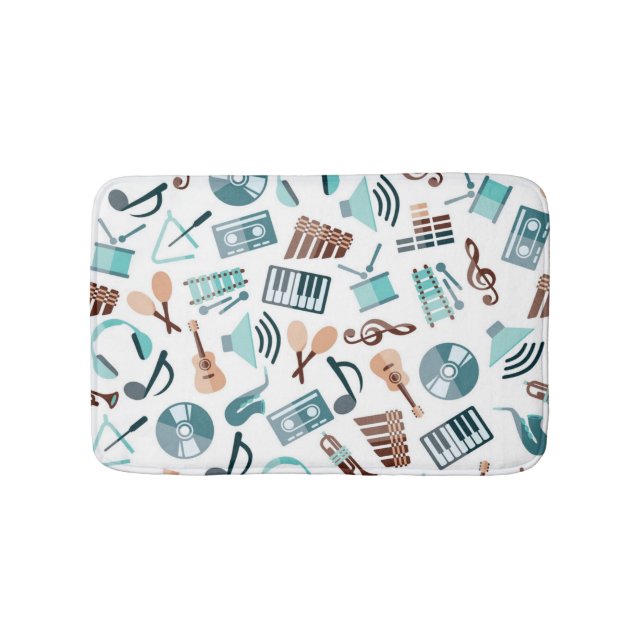 Tapis De Bain Motif musical (Devant)