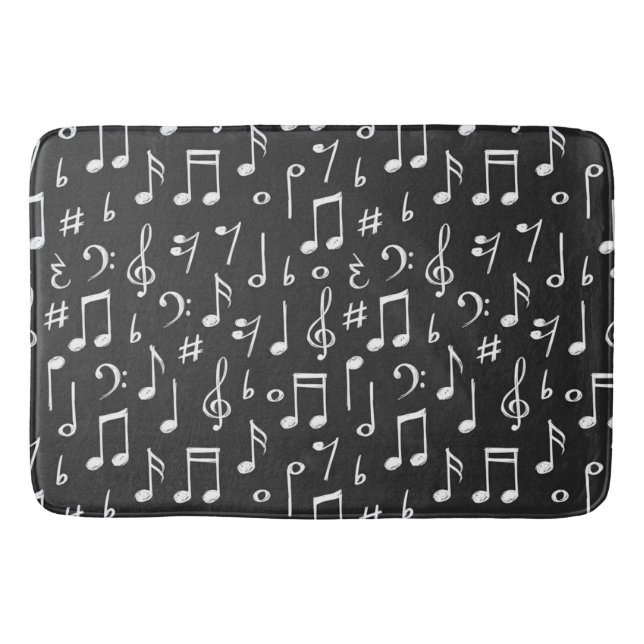 Tapis De Bain Motif musical (Devant)