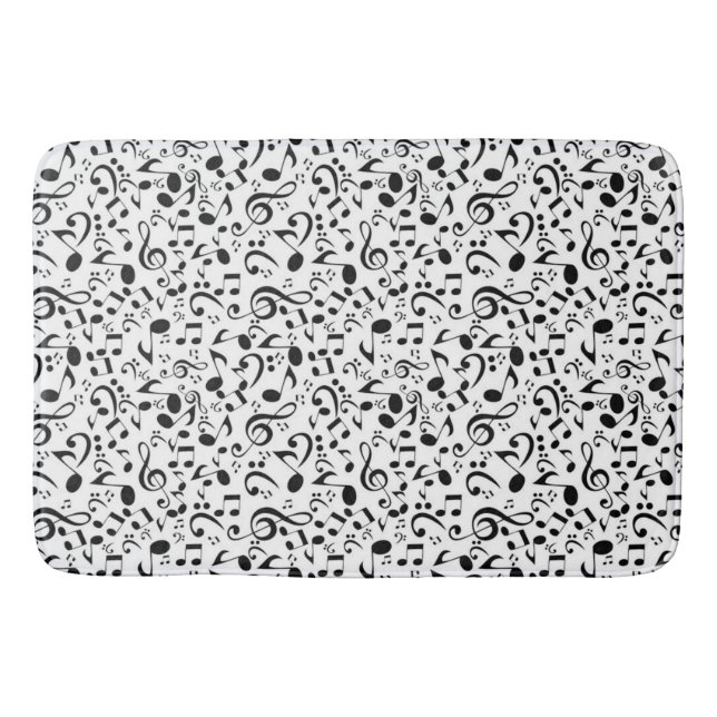 Tapis De Bain Motif musical (Devant)