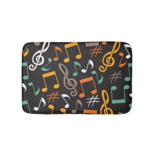 Tapis De Bain Motif musical