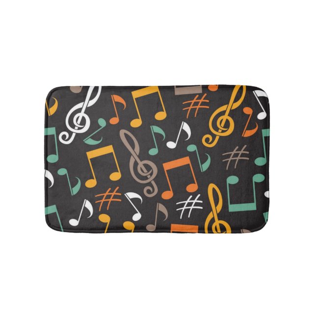 Tapis De Bain Motif musical (Devant)