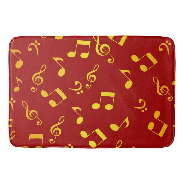 Tapis De Bain Motif musical (Devant)