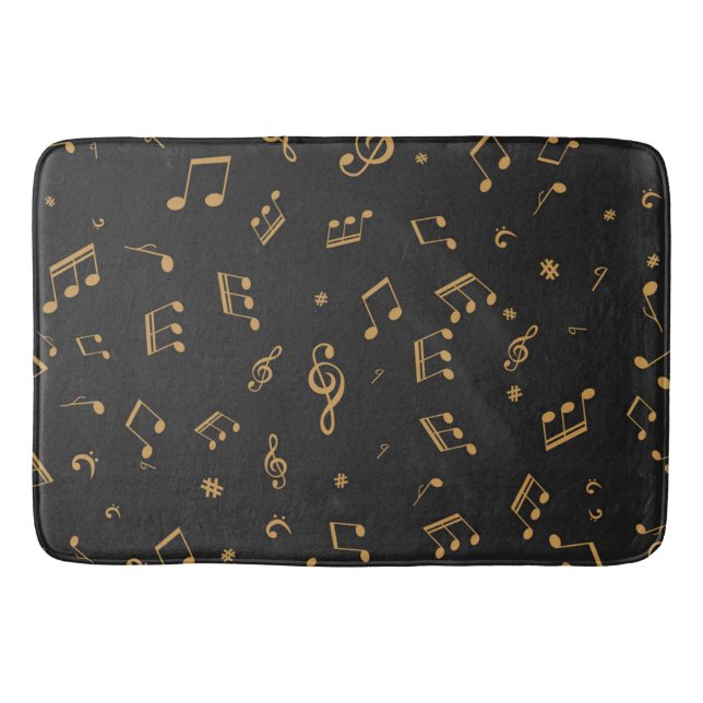 Tapis De Bain Motif musical (Devant)