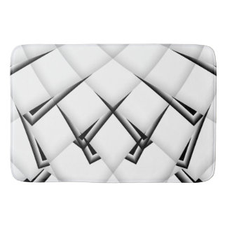 Tapis De Bain Motif noir et blanc